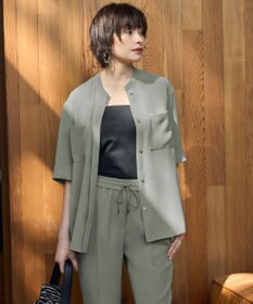 ICB L 【接触冷感・UVケア・速乾・洗える】カップ付きサテンキャミソール