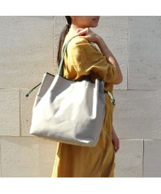 UNBILLION preche パラフィン防水キャンバスドロストトートバッグ