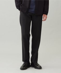 UNFILO MENS 【OCEANS 雑誌・web・YouTube 掲載】WOOL TOUCH 機能美パンツ スリム【東レ開発のウール見え高機能素材】 ブラック