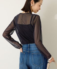 AMERICAN HOLIC 【２点セット】チュールキャミレイヤードトップス