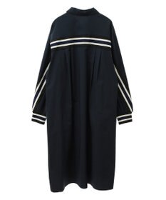 YECCA VECCA リブMIXシャツワンピース