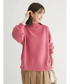 Green Parks 洗える　カノコ編みニットプルオーバー