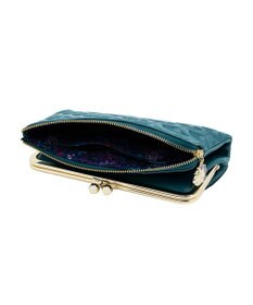 ANNA SUI ピーコック 二つ折り口金長財布