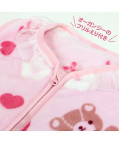 Mother garden マザーガーデン くまちゃん柄 ふわふわ あったか キッズ スリーパー  100cm～120cm / 120cm～140cm