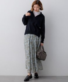 23区 【先行予約】コットンギマ スキッパー ニット