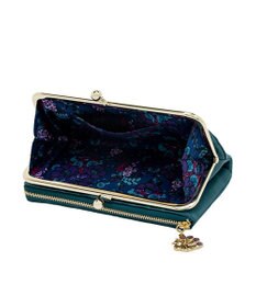 ANNA SUI ピーコック 二つ折り口金長財布