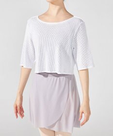 Chacott メッシュニット２Wayトップ