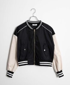 WEGO 配色デザインブルゾン