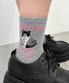 WEGO catロゴソックス
