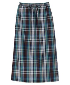 Green Parks 綿麻混イージータイトスカート