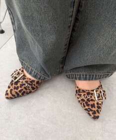 WEGO ハトメベルトポインテッドシューズ