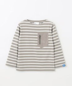 SHARE PARK LADIES 【KIDS】ボートネックボーダーＴシャツ