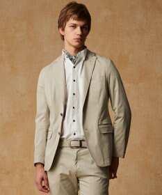 JOSEPH ABBOUD 【キングサイズ・ストレッチ/JAPANファブリック】ヴィンテージコットンストレッチ ジャケット