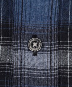 JOSEPH ABBOUD MOUNTAIN 【日本素材/ドライタッチ/軽量/オーガニックコットン】ドライチェック アウトドアシャツ