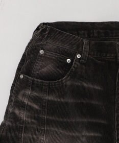 WEGO イージー3Dバレルレッグコーデュロイパンツ