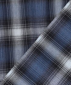 JOSEPH ABBOUD MOUNTAIN 【日本素材/ドライタッチ/軽量/オーガニックコットン】ドライチェック アウトドアシャツ