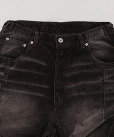 WEGO イージー3Dバレルレッグコーデュロイパンツ