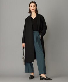 ICB 【洗える】エクストラファインメリノ Vネックプルオーバー