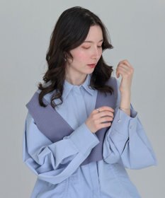 Phoebe スリムチェーンパールスライドブレスレット　シルバー