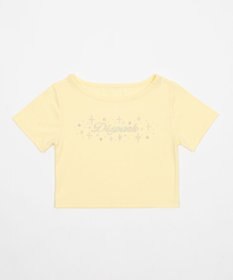 WEGO ロゴスタッズクロップドT