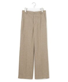 23区 【洗える/セットアップ対応】ウールライクカルゼ ワイド パンツ