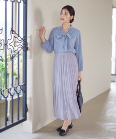 Tiaclasse 【新色追加・洗える】リボンタイブラウス