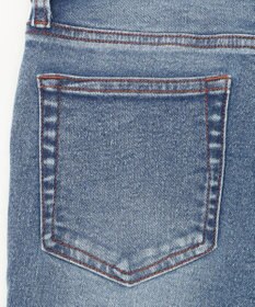 WEGO 【美脚パンツ】ストレッチフレアデニムパンツ