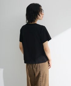 Green Parks ・ＤＯＵＢＬＥ　ＦＬＡＧＳ　ローズチェーン刺繍ＴＥＥ