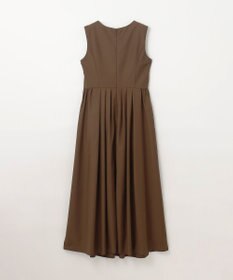 GRACE CONTINENTAL タックフレアロングワンピース