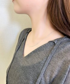 Phoebe 【SV925】シルキーシャインオーバルチェーンネックレス