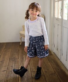 ANY KIDS 音符総柄キュロット