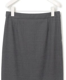 ICB L 【セットアップ対応】ウールストレッチ タイトスカート