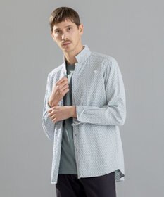 JOSEPH HOMME トライジャガードストレッチ　ウィングカラーシャツ