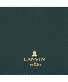 LANVIN en Bleu リュクサンブール 二つ折りコンパクト財布