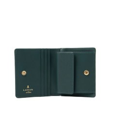 LANVIN en Bleu リュクサンブール 二つ折りコンパクト財布