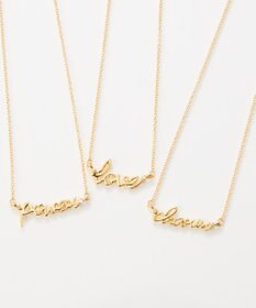 Phoebe ラッキーレターネックレス(パワー)