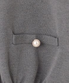 組曲 L 【WEB限定色あり】ELENA パールボタン ニットジャケット