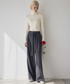 自由区 【カトリエムブーケ】　Nouvelle silhouette タックパンツ