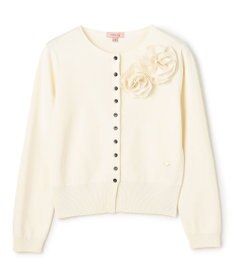 TOCCA GLOW CORSAGE KNIT ニットカーディガン
