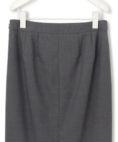 ICB L 【セットアップ対応】ウールストレッチ タイトスカート