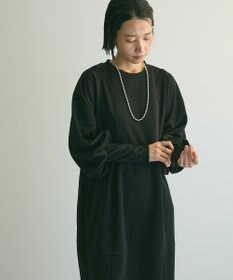 Green Parks ａ．ポンチ袖ボリュームワンピース