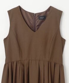 GRACE CONTINENTAL タックフレアロングワンピース