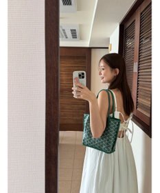 Green Parks バックデザインキャミワンピース