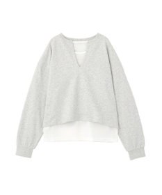 Green Parks ＳＥＴ２点　深Ｖネック裏毛＋プルオーバー