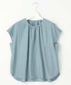 自由区 L 【カタログ掲載・人気素材・新型登場・新色追加・セットアップ対応】エアリーツイルプルオーバー ブラウス