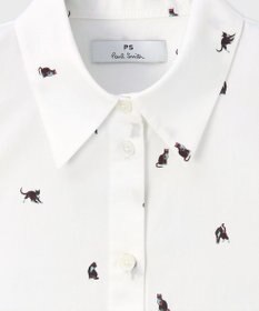 Paul Smith Ditsy Cat コットン シャツ
