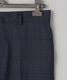 GOTAIRIKU シワになりにくい【御幸毛織/みゆきけおり】DRYSPINNER 平織スーツ_ネイビー格子