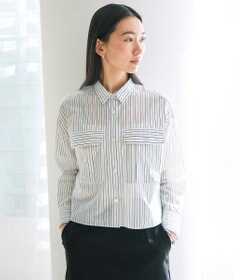 UNFILO シアークロップドシャツ