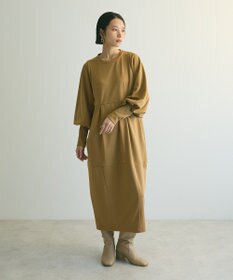 Green Parks ａ．ポンチ袖ボリュームワンピース