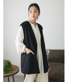 CRAFT STANDARD BOUTIQUE 【キナリノ別注】リネンレーヨンジレベスト